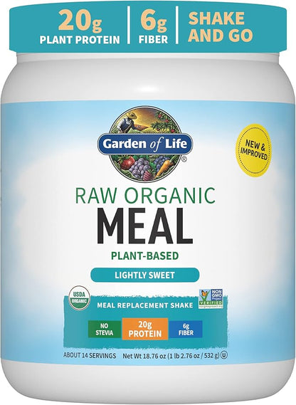 Garden of Life Raw Organic Meal 14 Servings, 20g Plant 1.14 lbs