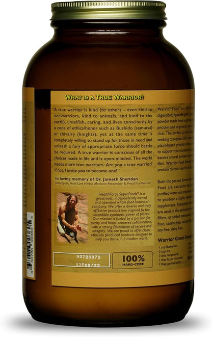HEALTHFORCE SUPERFOODS Warrior Food Protien Powder 500 Grams