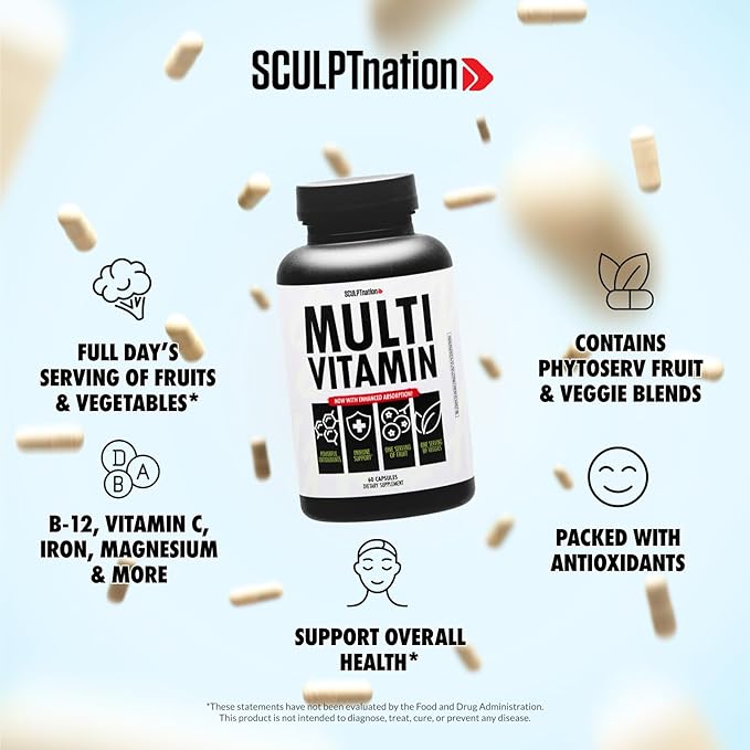 Sculpt Nation by V Shred Multivitamin 60 Capsules