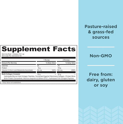 Ancient Nutrition Collagen Powder Protein 60 Servings, 21.38oz