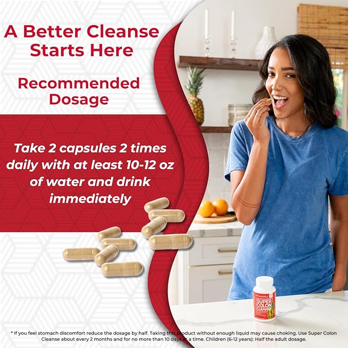 Health Plus Super Colon Cleanse 10 60 Capsules