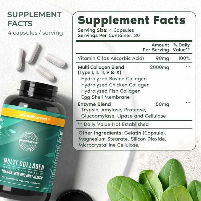 Primal Harvest 2 Pack, Multi Collagen 120 Capsules
