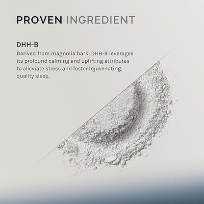 DHH-B Mood Support Supplement, Magnolia Bark Extract with Honokiol, Sleep Aid, Promotes Relaxation, Calm, Stress Relief, 30 Capsules (1 Month Supply)
