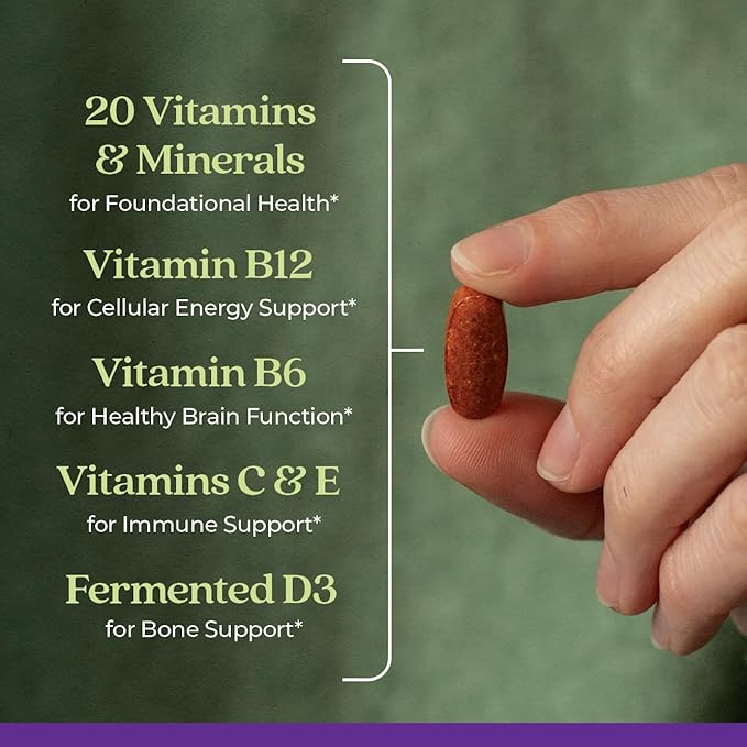 New Chapter Women's Multivitamin 50 plus 20+ Nutrients 55+, Gentle 96 Count