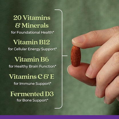 New Chapter Women's Multivitamin 50 plus 20+ Nutrients 55+, Gentle 96 Count