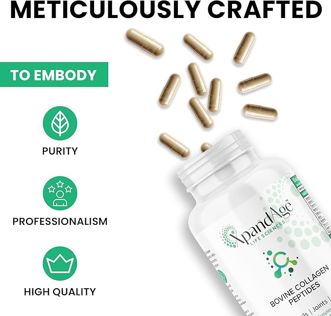 XpandAge's Bovine Collagen Peptides contain Biotin,