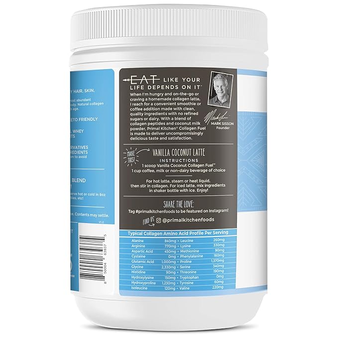 Primal Kitchen Vanilla Collagen Fuel® Drink 20 Ounces