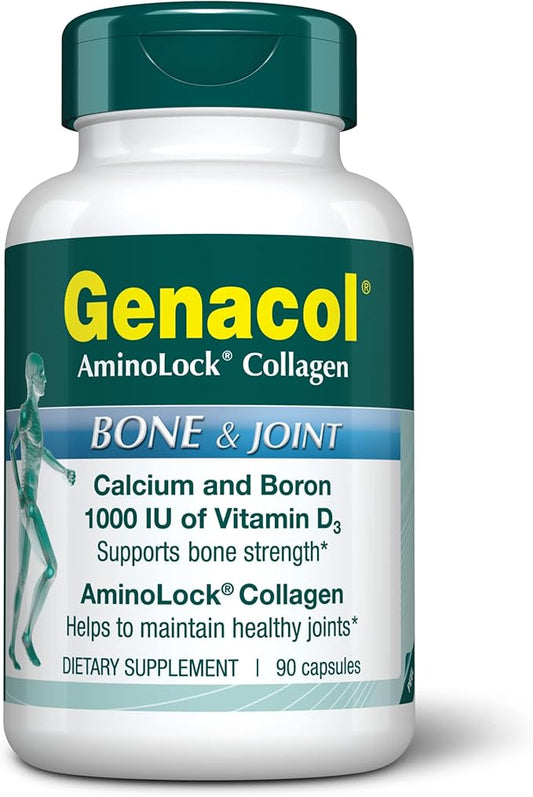 Genacol Collagen and Calcium, Boron, Magnesium D3 for 90 Capsules