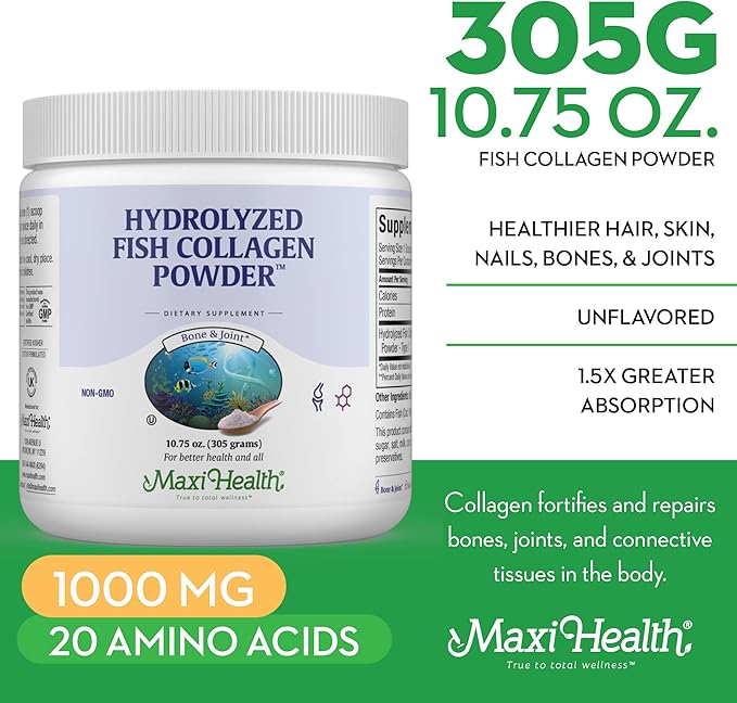 Maxi Health Collagen Powder (10.75 oz)