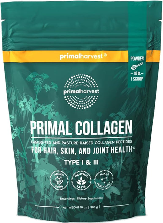 Primal Harvest Collagen Powder for Women 10 Oz
