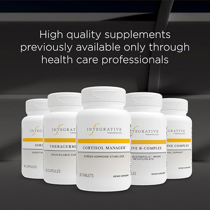 Integrative Therapeutics Active B-Complex - Energy Metabolism Support* - B-Complex Vitamin Supplement with 8 B-Vitamins, Vitamin B12, Folate, Choline - 60 Capsules - 2 Pack