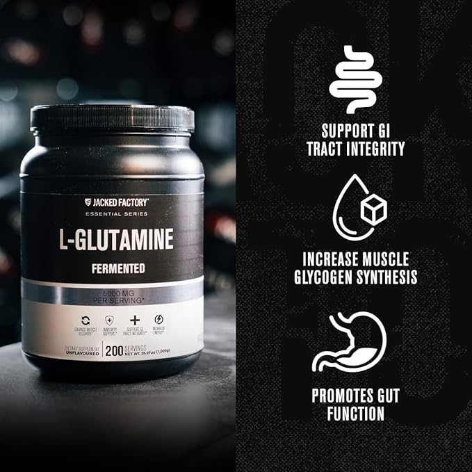 L-Glutamine Powder 500g, 200 Servings
