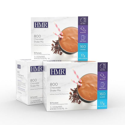 HMR "Classic" 800 Shake Meal Replacement Mix 17g of 18 Single