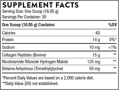THORNE Collagen Fit -15g of 14g Protein 17.8 Oz 30 Servings
