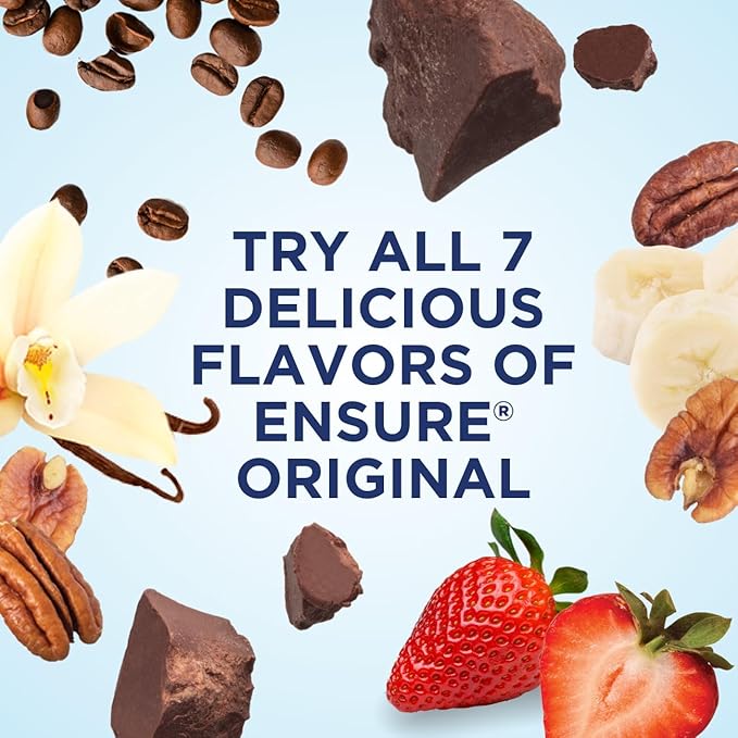 Ensure Original Dark Chocolate Nutrition Shake 24 Pack,