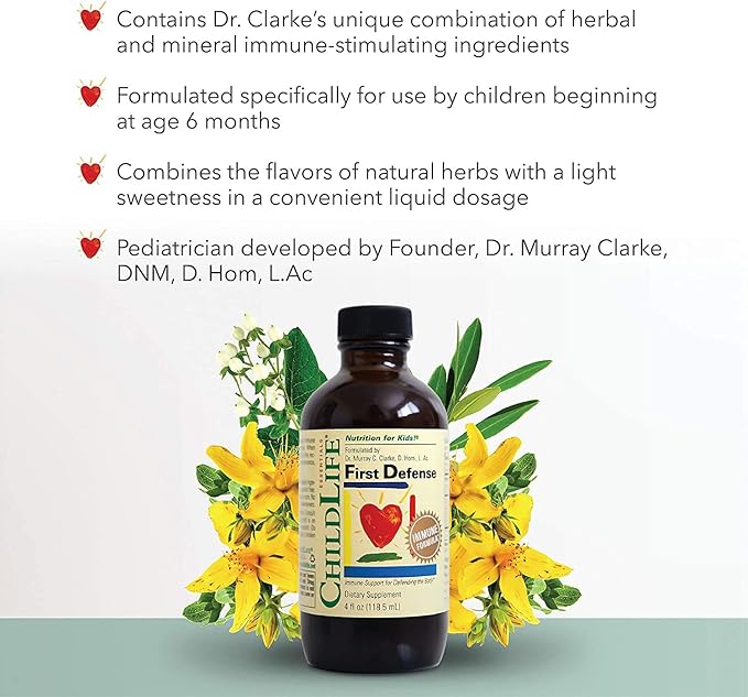 CHILDLIFE ESSENTIALS Immune Support 4-Pack D3 Natural