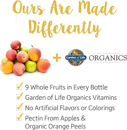 Garden of Life Organics Prenatal Gummies Multivitamin with Vitamin D3, B6, B12, C & Folate for Healthy Fetal Development – Organic, Non-GMO, Gluten-Free, Vegan, Berry Flavor, 30 Day Supply