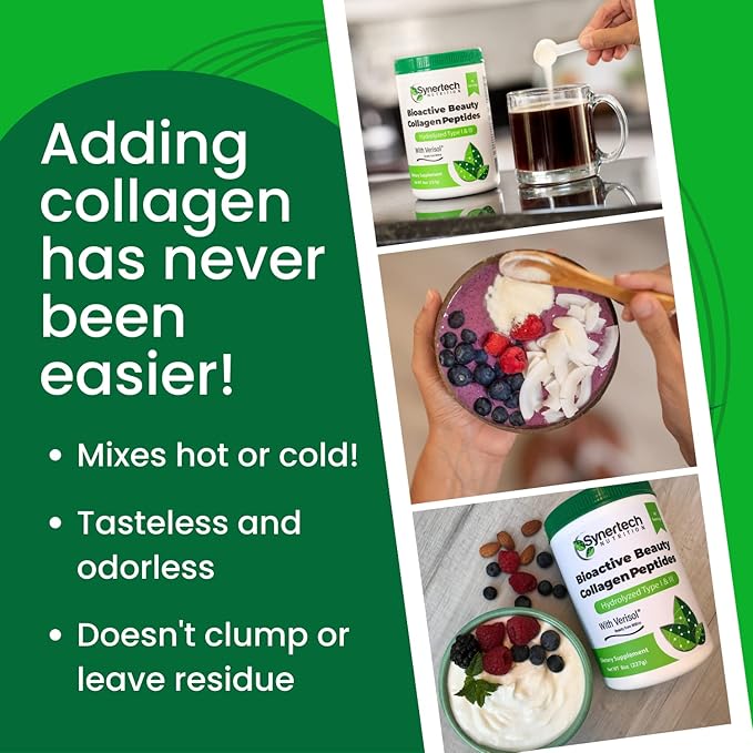 Bioactive Collagen Peptides Powder (90 Servings) 18 Amino