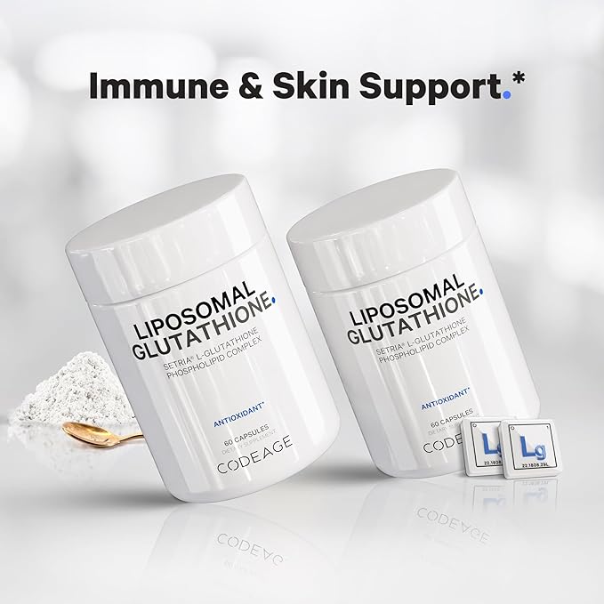Codeage Liposomal Glutathione Supplement 2 Pack