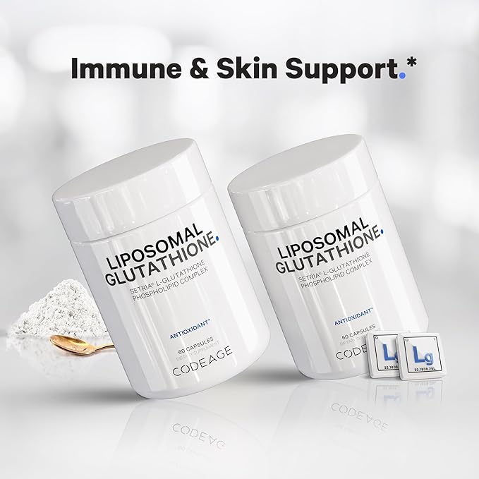 Codeage Liposomal Glutathione Supplement 60 Capsules