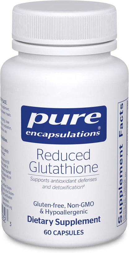 Pure Encapsulations Reduced Glutathione 60 Capsules