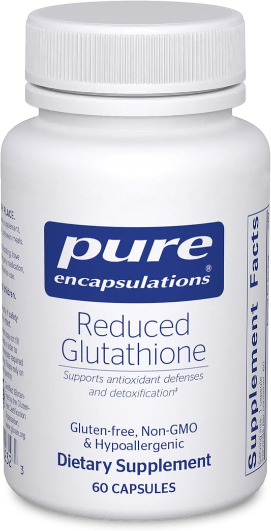 Pure Encapsulations Reduced Glutathione 60 Capsules