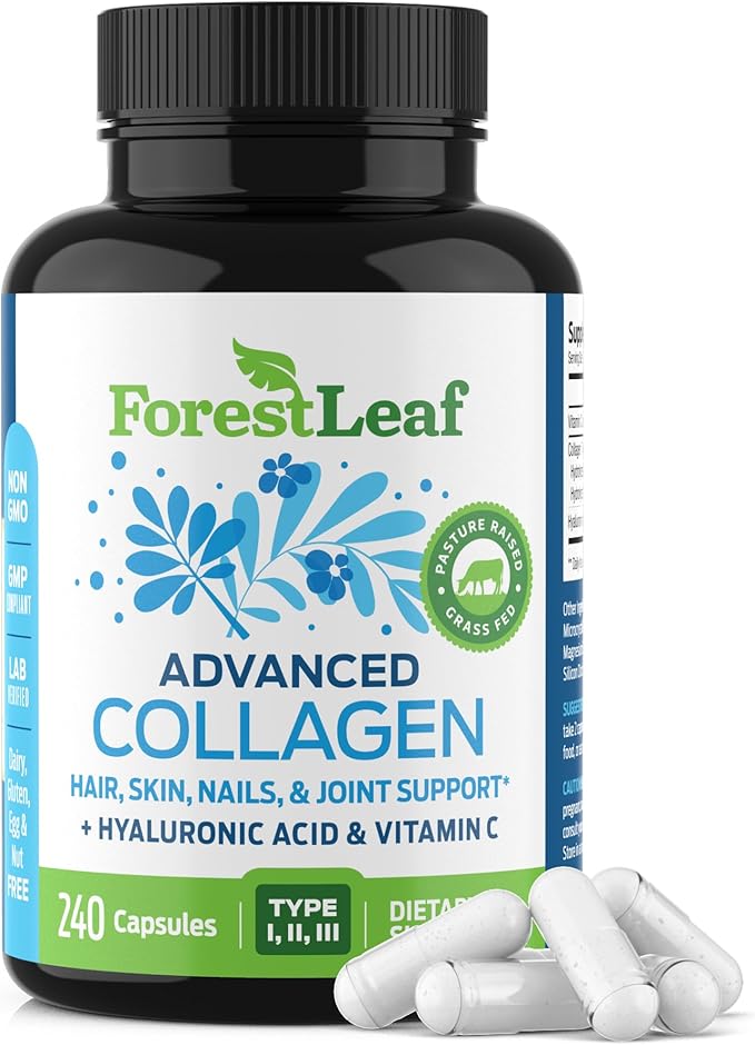 ForestLeaf Multi Collagen Pills (240 Peptide