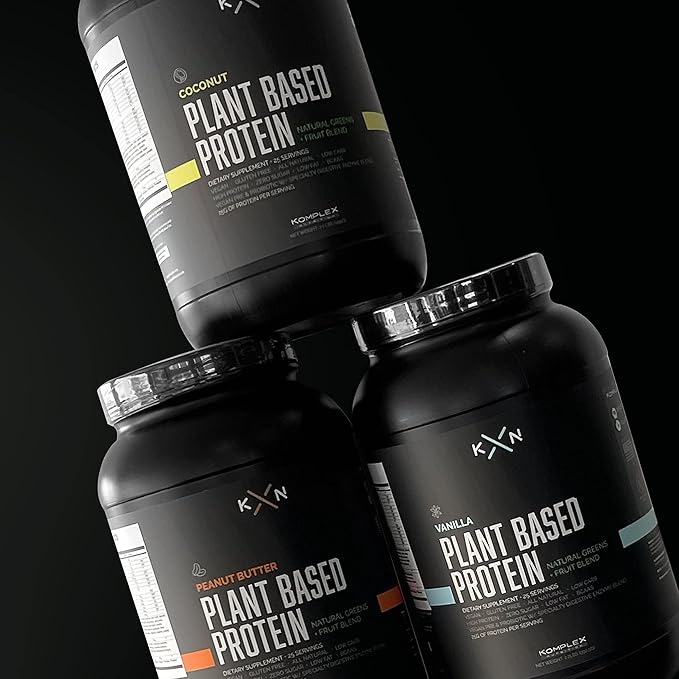 KompleX Nutrition Plant Based Protein Powder (25 Servings) 29 Natural