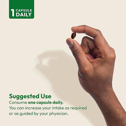 ANDREW LESSMAN Prostate Support Supplement for Men's Health, 30 Softgels, No Additives - Saw Palmetto for Men, Pumpkin Seed Oil, Lycopene & Omega-3 for Prostate Health, Urinary & Bladder Function