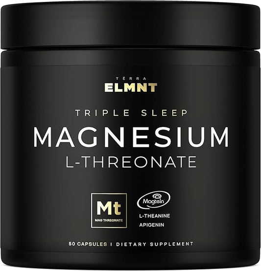 ELMNT Triple Sleep Magnesium Threonate w.