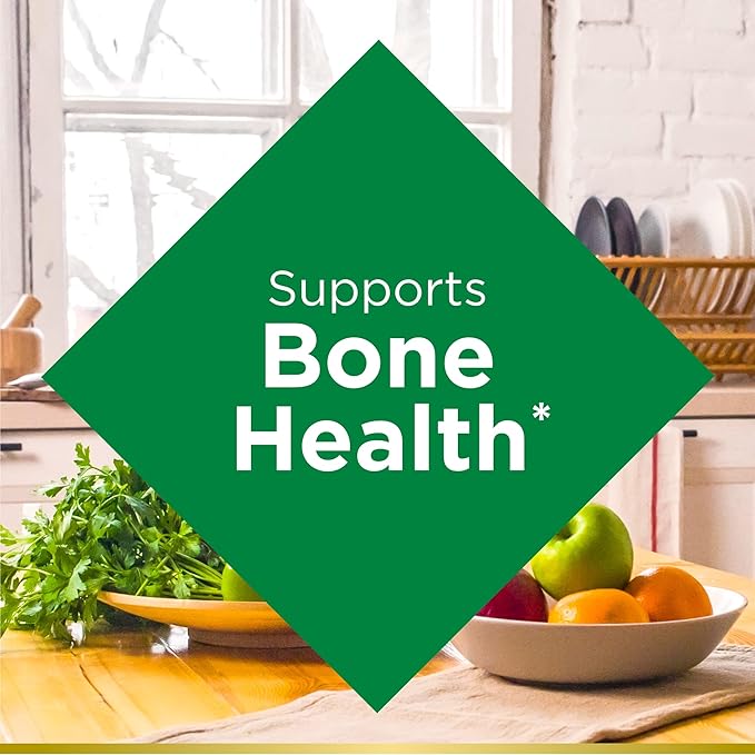 Nature's Bounty Calcium Carbonate & Vitamin 1200mg Calcium 1000IU Vitamin D3, 120 120 Softgels