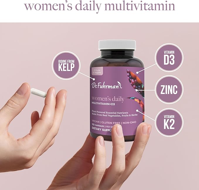 Dr. Fuhrman Women's Daily Multivitamin 50, 120 120 Capsules,