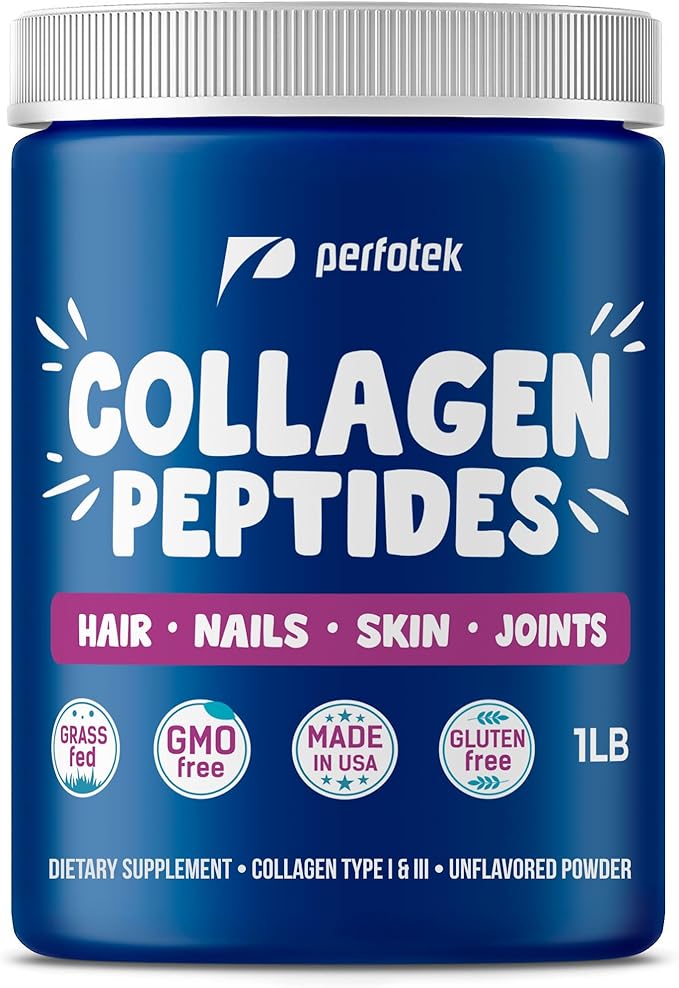 Collagen Powder for Women Men Types (1Lb) Non-GMO