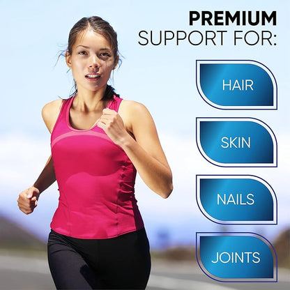 Collagen Powder, Hydrolyzed Type 1 & 3 Peptides, 30 Servings