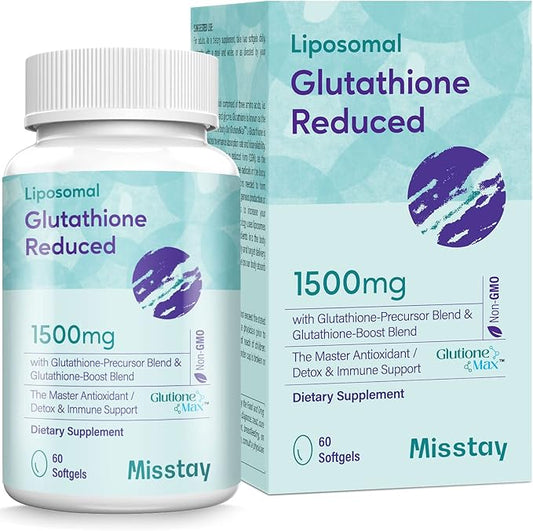2400 MG Complex Liposomal Glutathione Softgels 1500 MG, 60 Softgels
