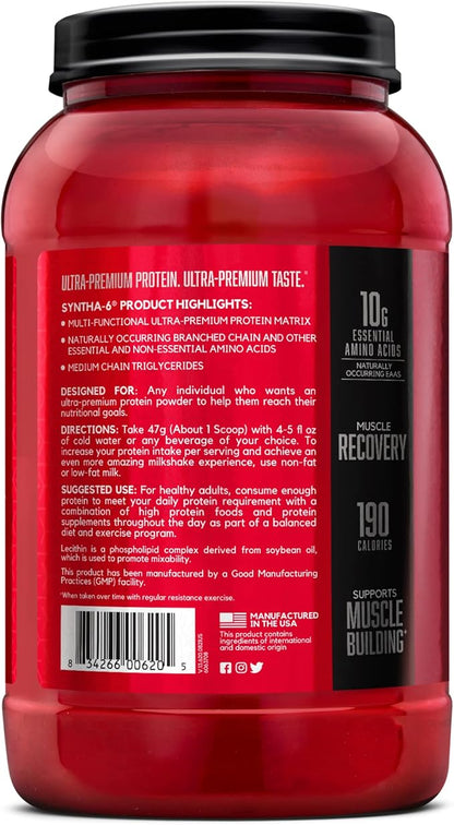 BSN SYNTHA-6 Whey Protein Powder 28 Servings