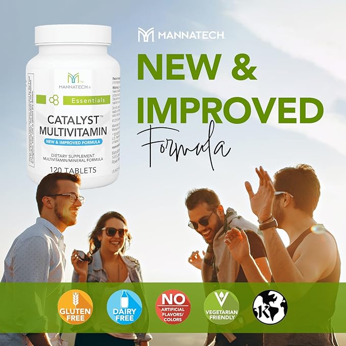 Mannatech Catalyst Multivitamin 120 Tablets, Maximize