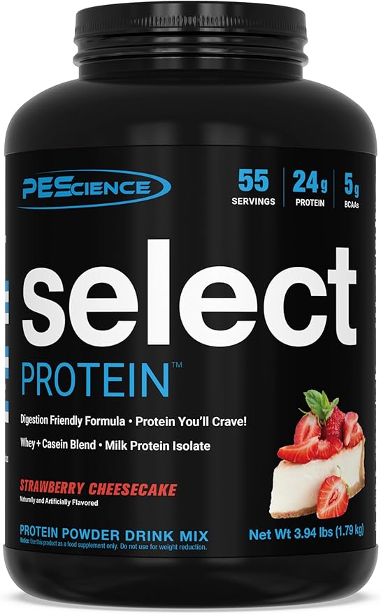 PEScience Select Low Carb Protein Powder, 55 Serving,