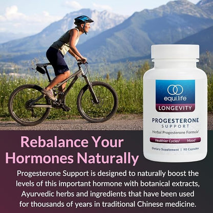 Equilife - Progesterone Support, Hormonal Balance (90 Capsules)