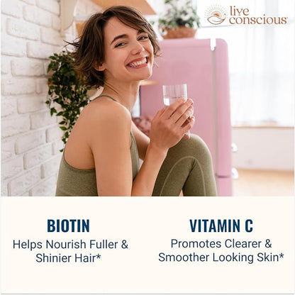Live Conscious Beyond Collagen Multi Collagen Powder 15oz (2-Pack) (2-Pack)