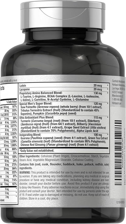 Horbäach Multivitamin for Men 60 Caplets