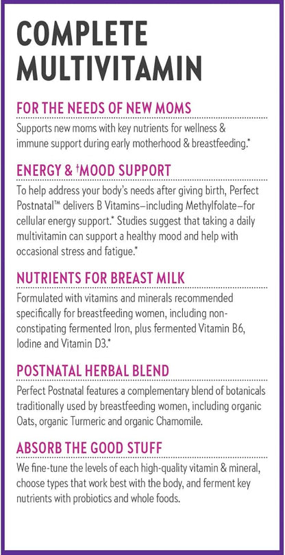 New Chapter, Postnatal Vitamins Lactation Supplement, D3 + 192 Count