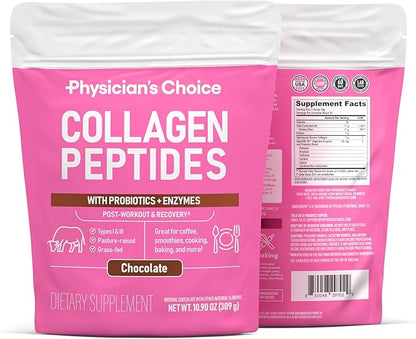 Physician's CHOICE Collagen Peptides Powder (Hydrolyzed Protein