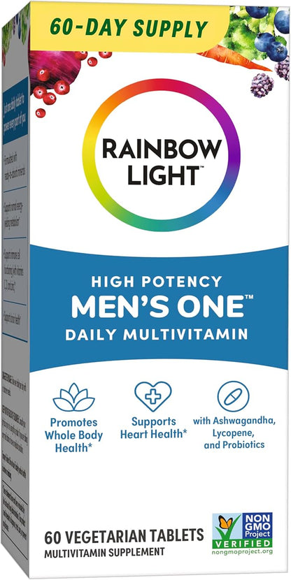 Rainbow Light Multivitamin for Men, Vitamin 60 Tablets