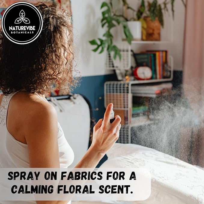 Naturevibe Botanicals Lavender Water 32 Ounces 100% Pure