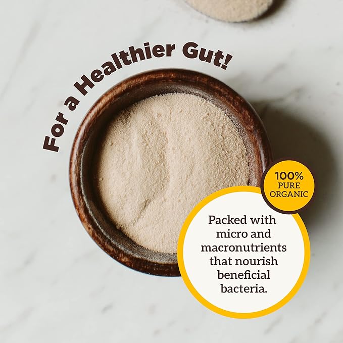 Organic Acacia Fiber Powder (30 Ounce):