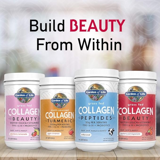 Garden of Life Grass Fed Collagen 14 Servings.