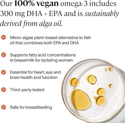 ANYA Omega-3 with 300mg of DHA 100% Vegan,