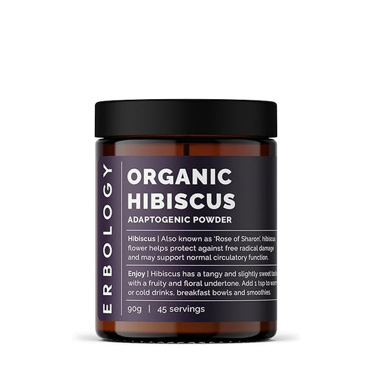 Erbology Organic Hibiscus Powder 3.2 oz 45 Servings