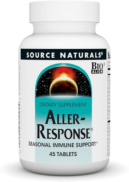 Source Naturals Aller-Response, Seasonal Immune Support* 45 Tablets